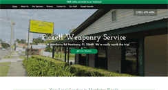Desktop Screenshot of pickettweaponry.com