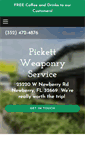 Mobile Screenshot of pickettweaponry.com